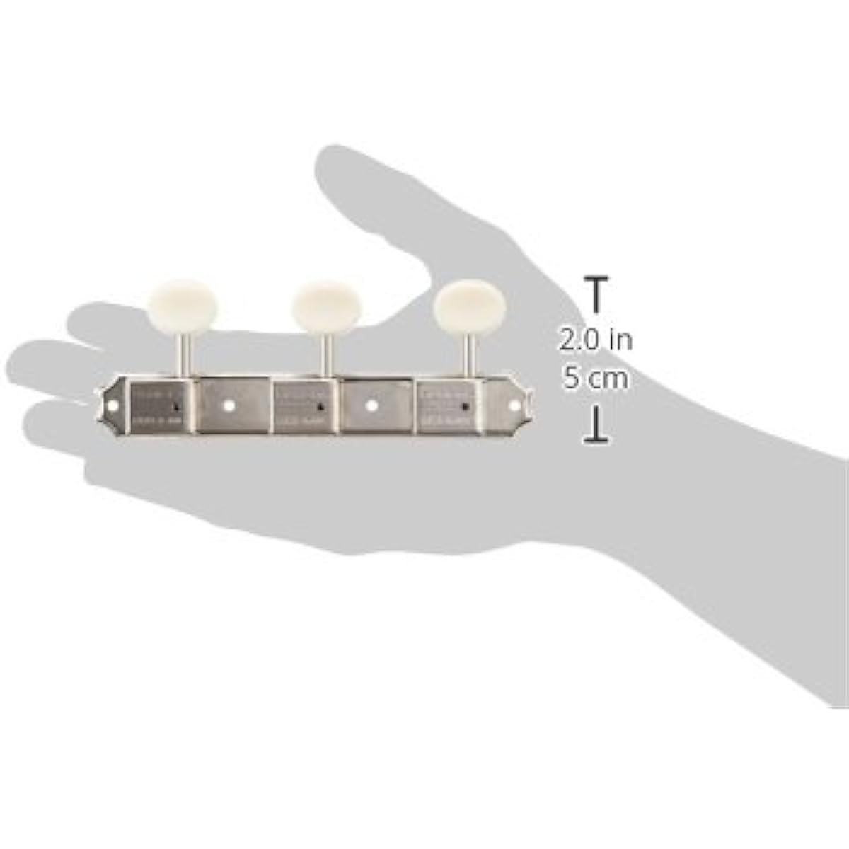 Krewson guitar peg 3per plate/PB/DR/nickel
