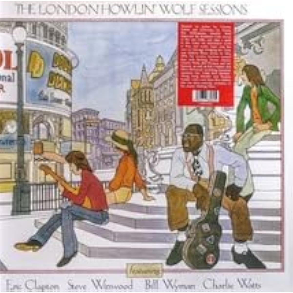 The London Howlin Wolf Sessions Featuring Steve Winwood, Bill Wyman, Charlie Watts Limited Edition Reissue Vinyl
