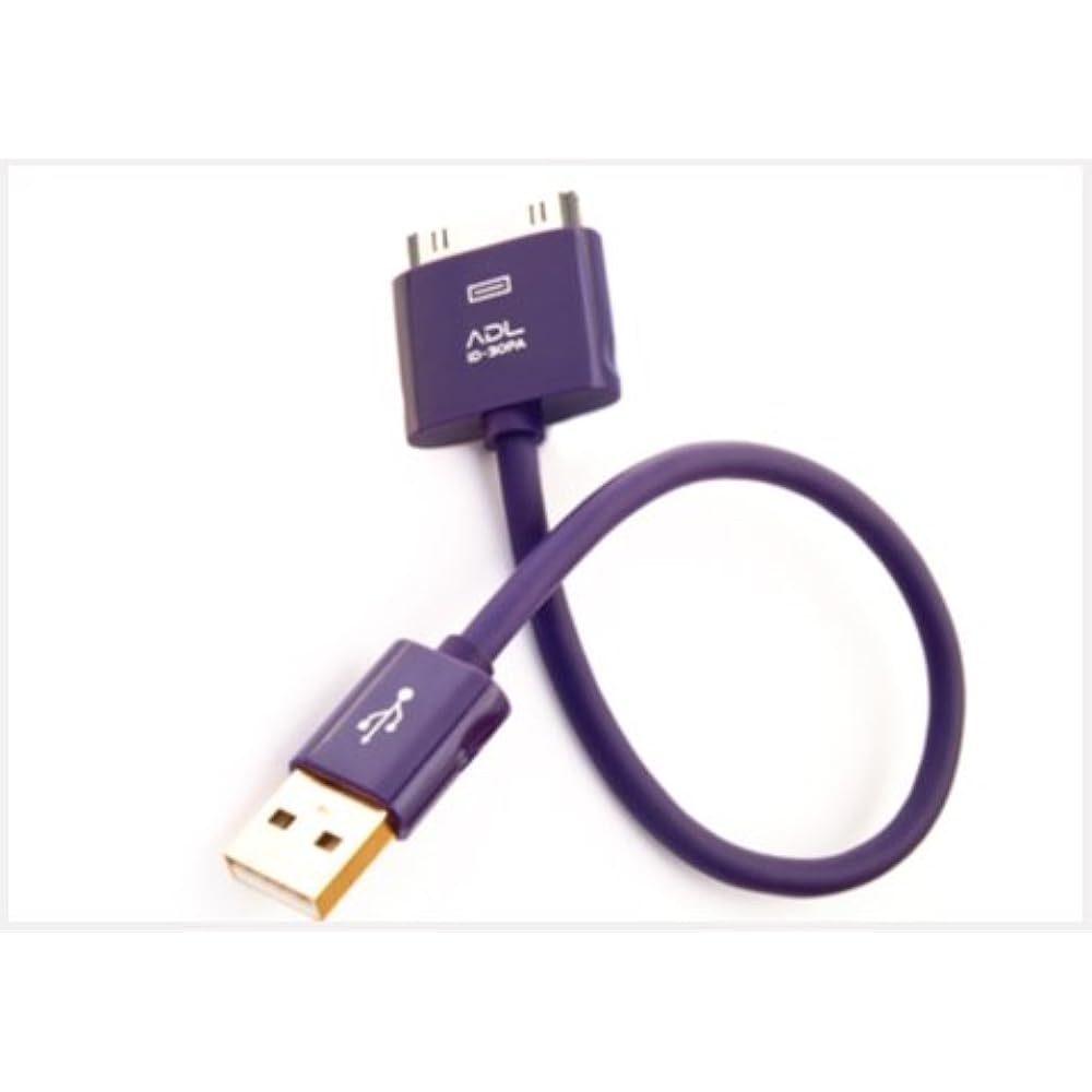 FURUTECH ADL Audio Grade i-Device Cable USB⇔30pin Dock 0.1m 1pc ID30PA0.10