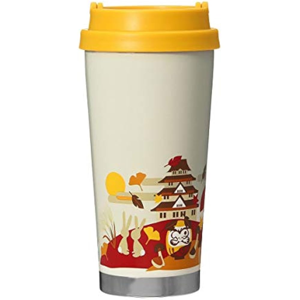 STARBUCKS Starbucks You Are Here Collection Stainless Steel Tumbler JAPAN Autumn 473ml Japanese Style Autumn Leaves Susuki Chestnut Jugoya Moon Castle Daruma Autumn Mt. Fuji Yellow Limited