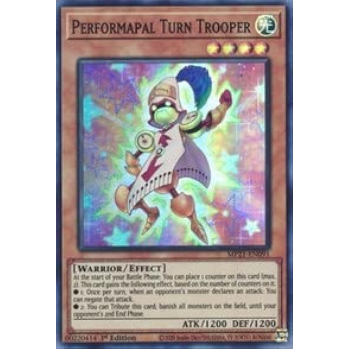 Performapal Turn Trooper - MP21-EN091 - Super Rare - 1st Edition