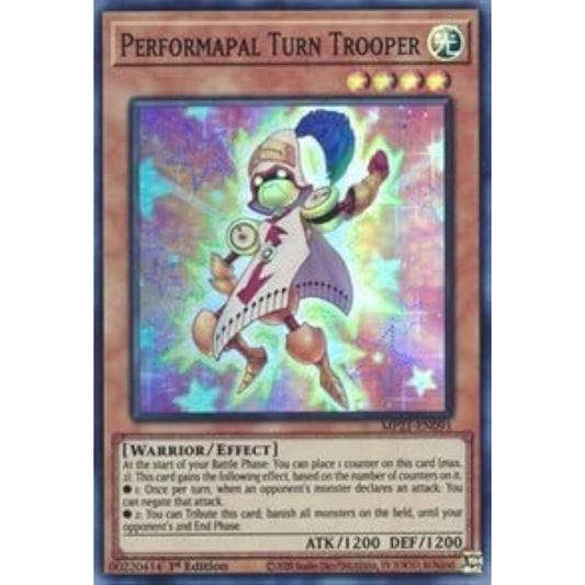 Performapal Turn Trooper - MP21-EN091 - Super Rare - 1st Edition