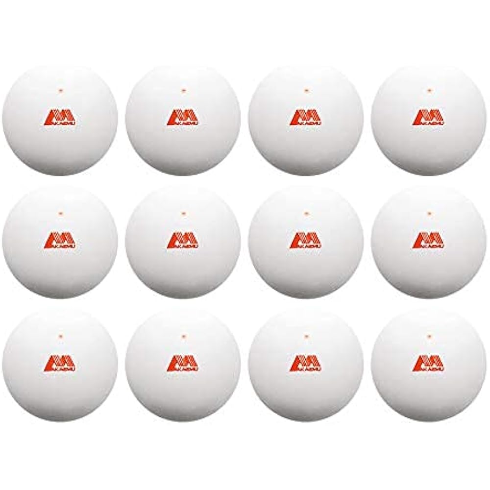 Akaem Soft Tennis Balls Official Match Balls 1 Dozen