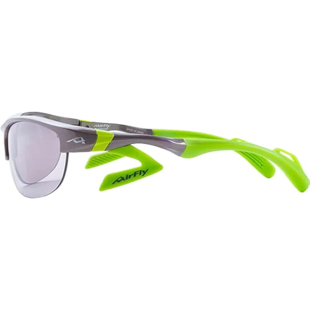 AirFly Nose Padless Sports Sunglasses AF-304 C-3S New Side Pad Equipped with Gray Frame AF-304 C-3S Gray