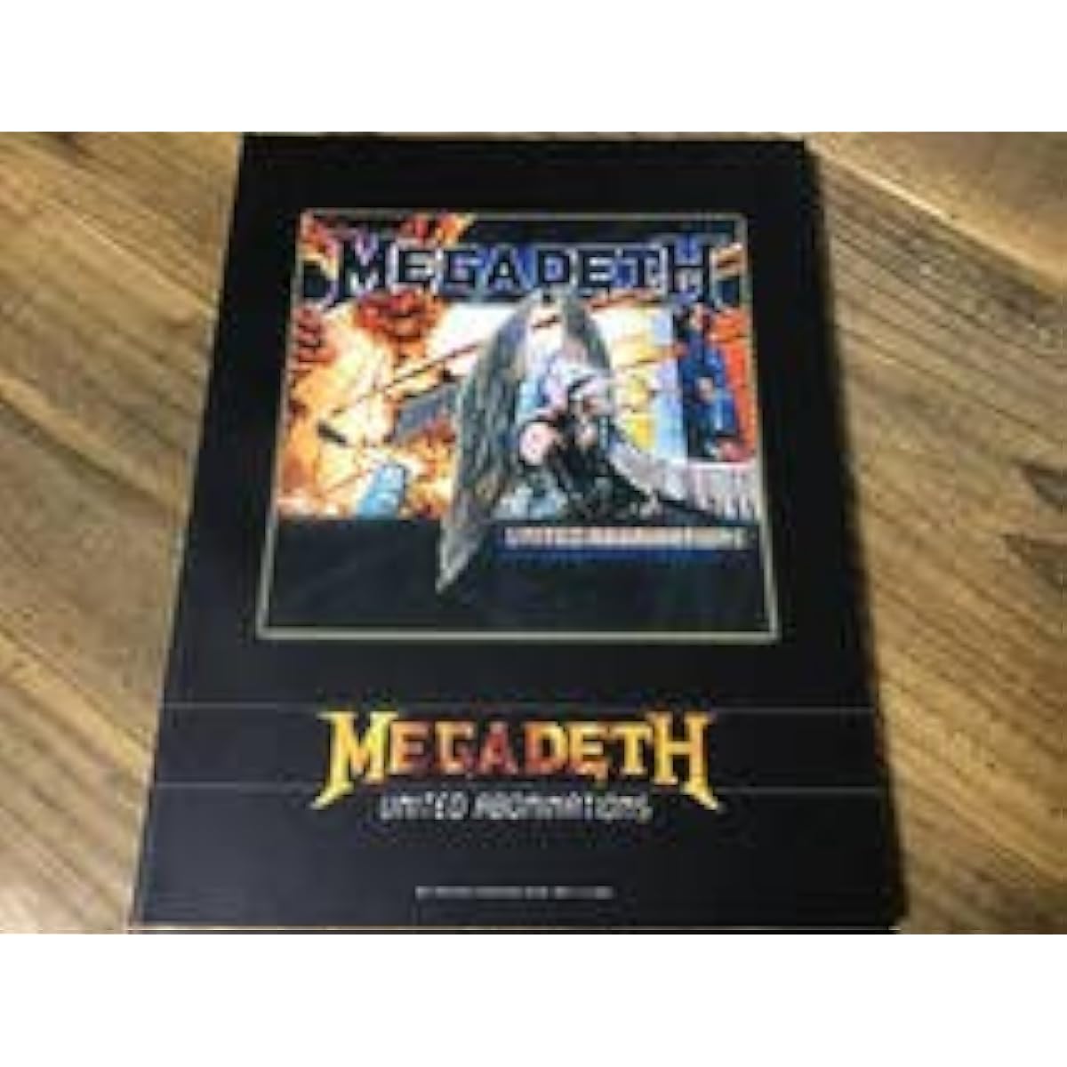 S sheet music new old stock Megadeth United Abominations tabs band score