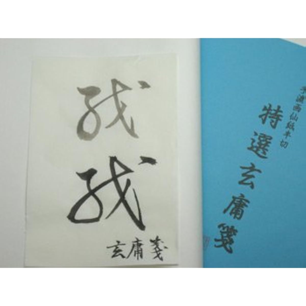 Painting fairy paper, half-cut, banner, Xuan Yong paper, 100 pieces (one reverse)/for calligraphy and painting/Koshu paper