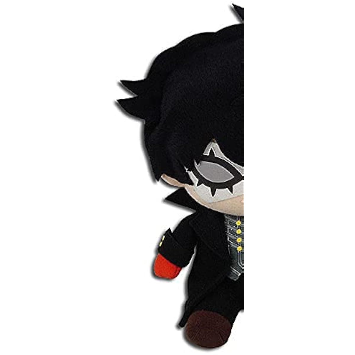 Great Eastern Entertainment Persona 5- Phantom Thief Ver. Sitting Pose Plush 6" Tall Black One Size