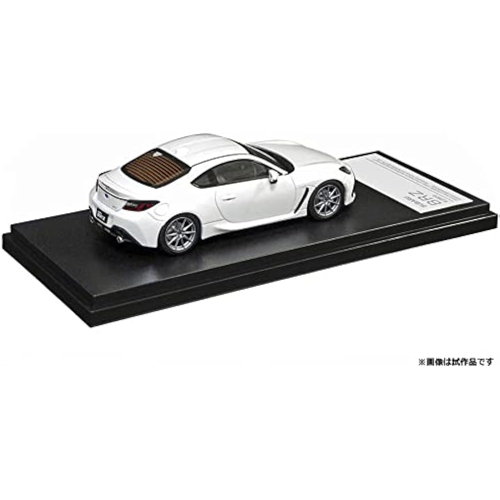 Hi Story 1/43 Subaru BRZ S (2021) Crystal White Pearl Finished Product HS376WH