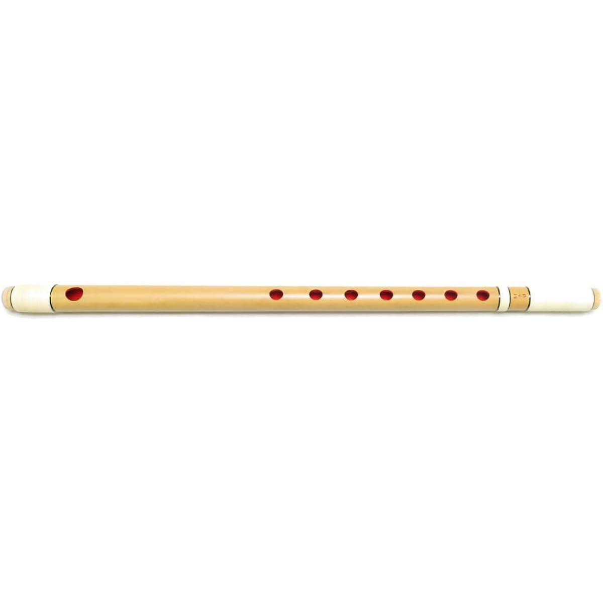 Shishida Takekei Maki Uchiaka Fujiryo Maki Gohonton (5 pieces) Classical style Shinobue (for music/festivals) 7-hole transverse flute