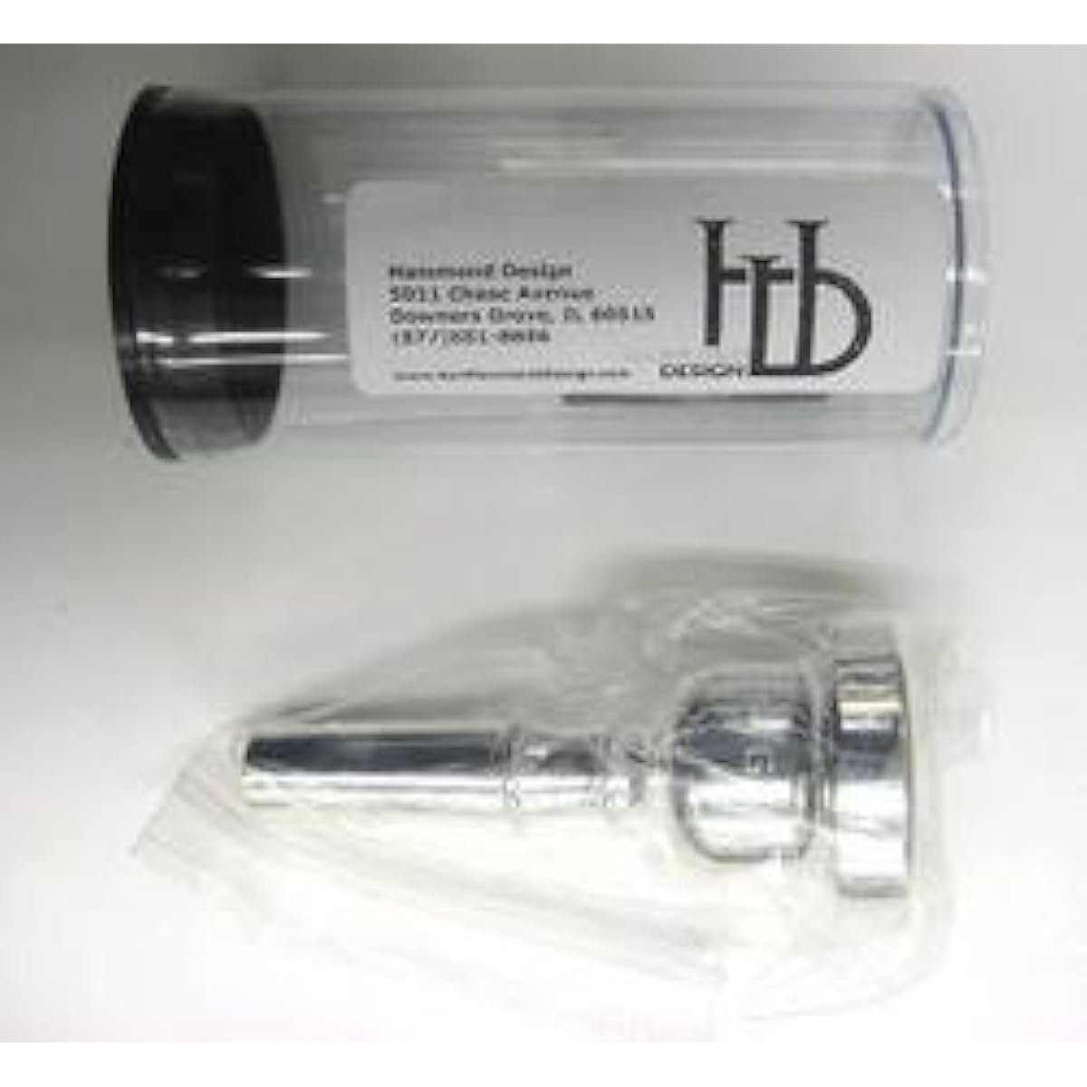 [HAMMOND DESIGN] Mouthpiece for trombone thick tube [Silver plated finish] 12ML [HAMMOND DESIGN]