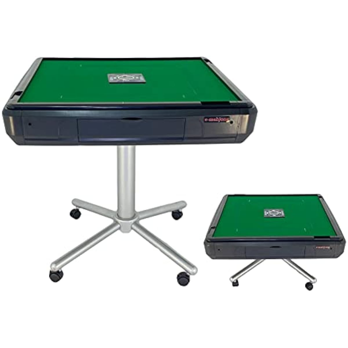 Fully automatic mahjong table "Spider Hash CZ" (Spider#CZ) with casters and legs for both sitting and standing (black) 28mm tiles