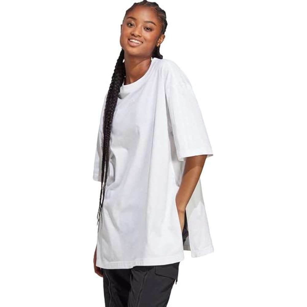 [Adidas] W DANCE Boyfriend T-Shirt Multi-athletic Wear T-Shirt EVE30