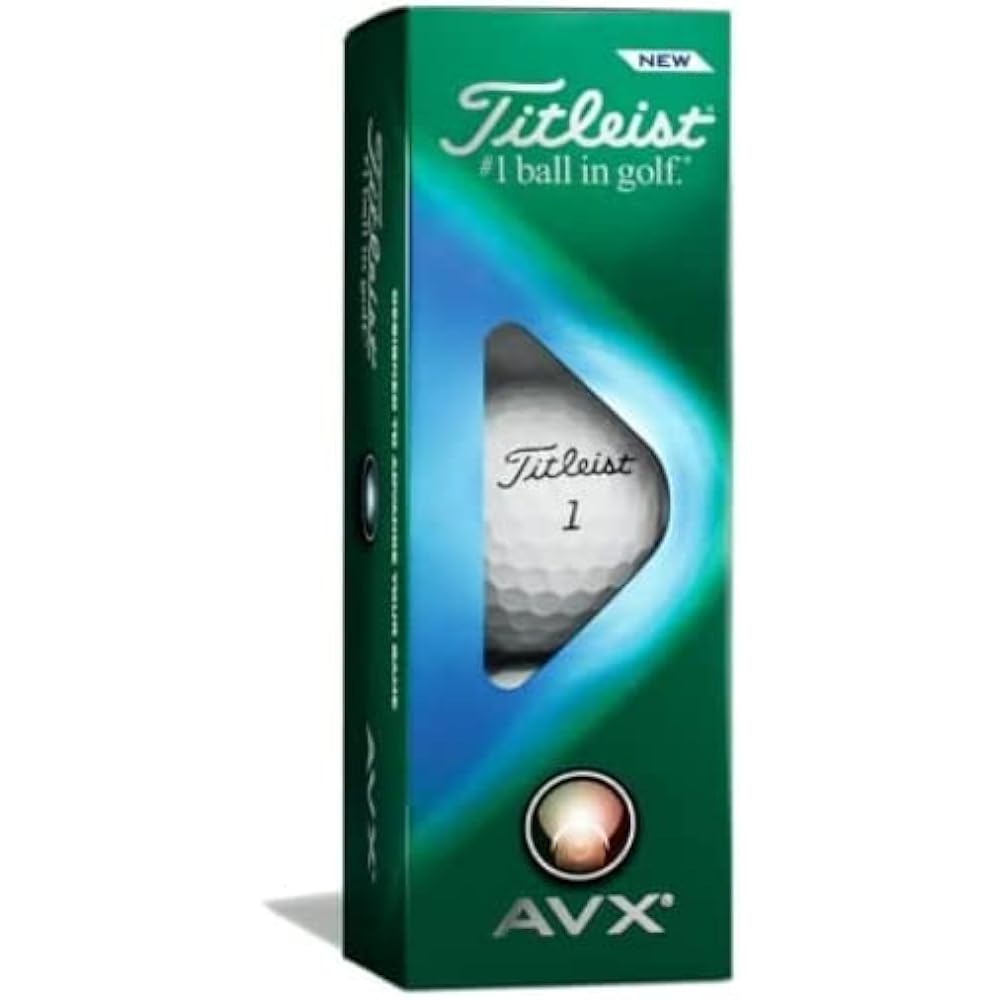[3 dozen] TITLEIST Titleist Golf Ball 2022 Model AVX AVX Japanese Genuine Product White with bonus