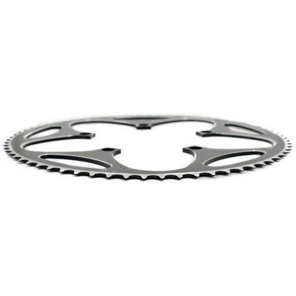 Driveline 68T CNC AL7075 Road Bike Bicycle Chainring 68T, BCD 130mm, Black, ST1409
