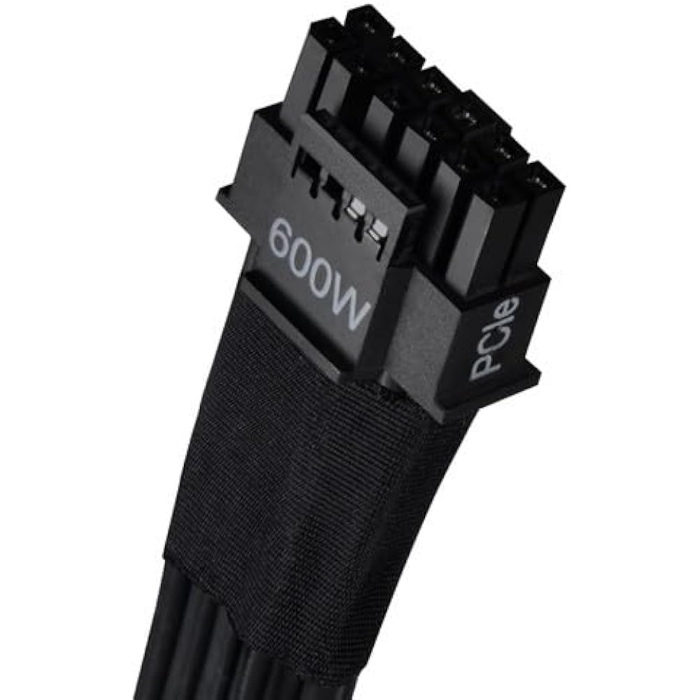 Silver Stone SilverStone 2 x PCIe 8 pin (PSU) ~ 12+4 pin (GPU) 12VHPWR Gen5 cable SST-PP14-PCIe/Domestic authorized distributor product