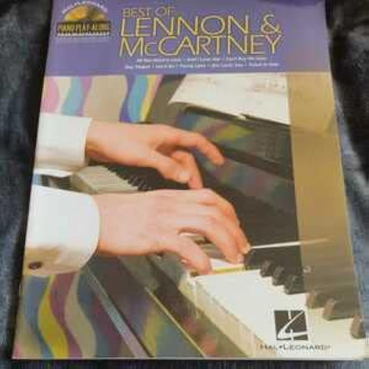 (CD included) Piano Lennon McCartney Best Piano Score piano play-along imported sheet music