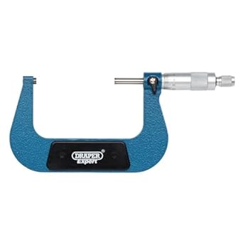 Draper 46606 Expert Metric External Micrometer, Blue, 75-100 mm
