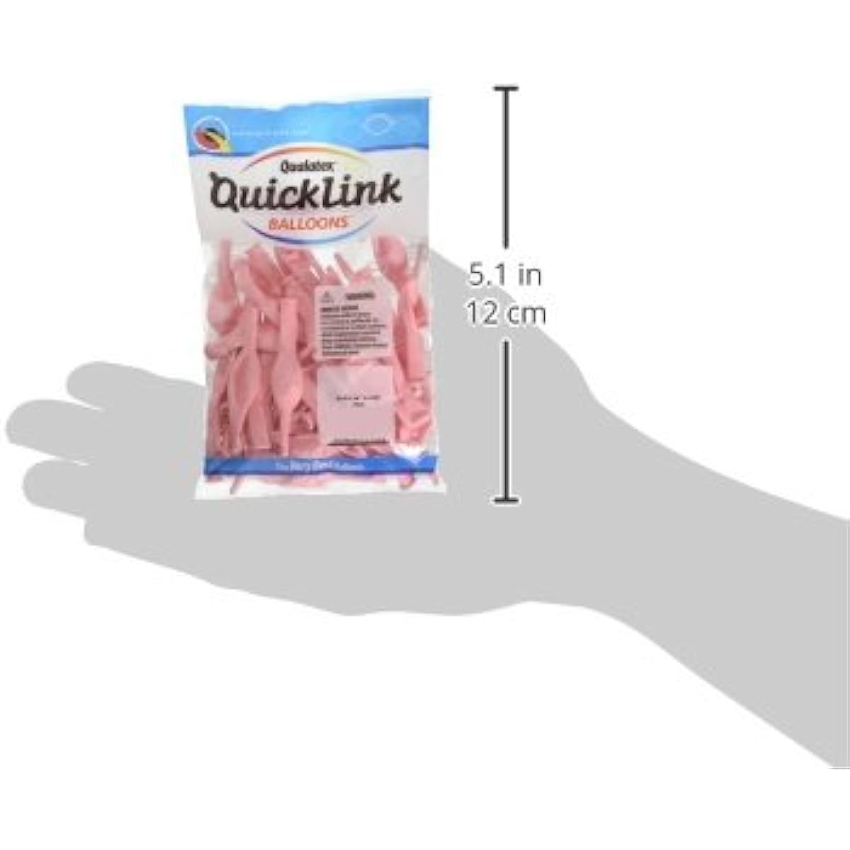 Pioneer Balloon Company Quick Link Latex Balloon 6" Pink 8038389_90180