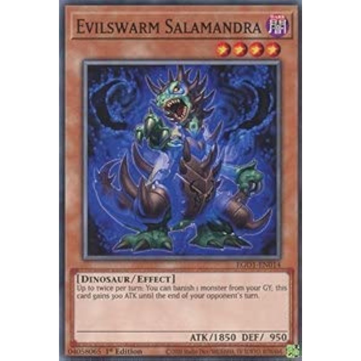 Evilswarm Salamandra EGO1-EN014 Common First Edition