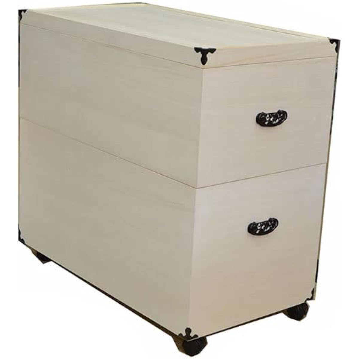 Kiri Chest of Drawers Kyoto - Ichiyama Hina Dolls Total Kiri Storage Case Hina Doll Storage Hina Doll Storage Extra Deep 2 Tier Kiri Costume Case Kiri Costume Box with Casters