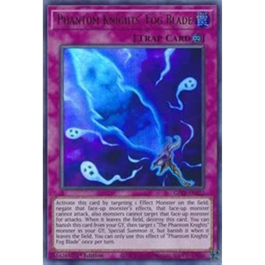 Phantom Knights Fog Blade - GFTP-EN122 - Ultra Rare - First Edition
