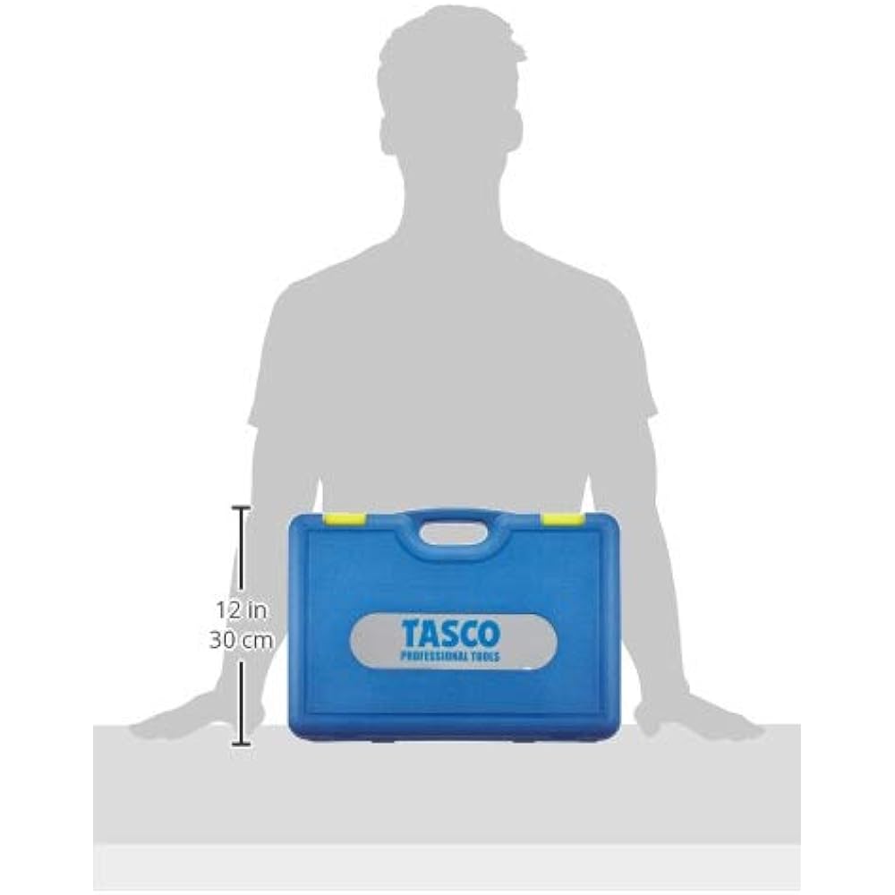 Ichinen TASCO TA122FA R410A/R32 manifold set (with gauge cover)