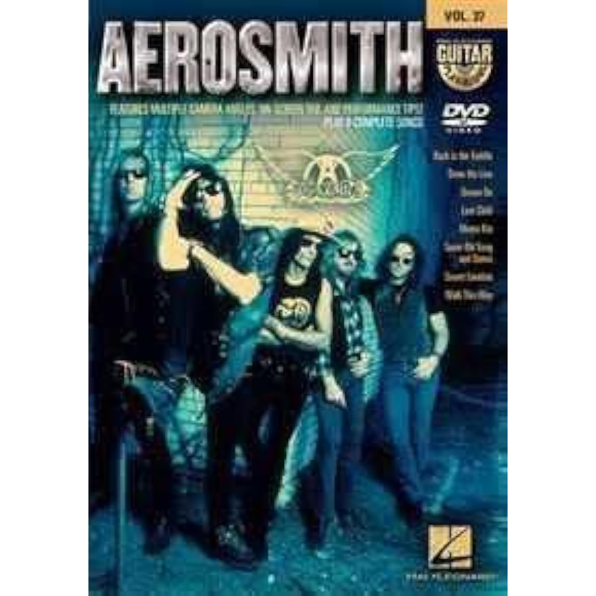 Aerosmith Instructional DVD Official Import