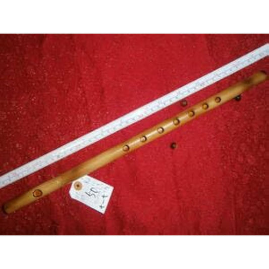 50 For beginners, burnt bamboo, transparent finish, classical style, seven holes, seven tuning, made by Negishi Shinobue Workshop