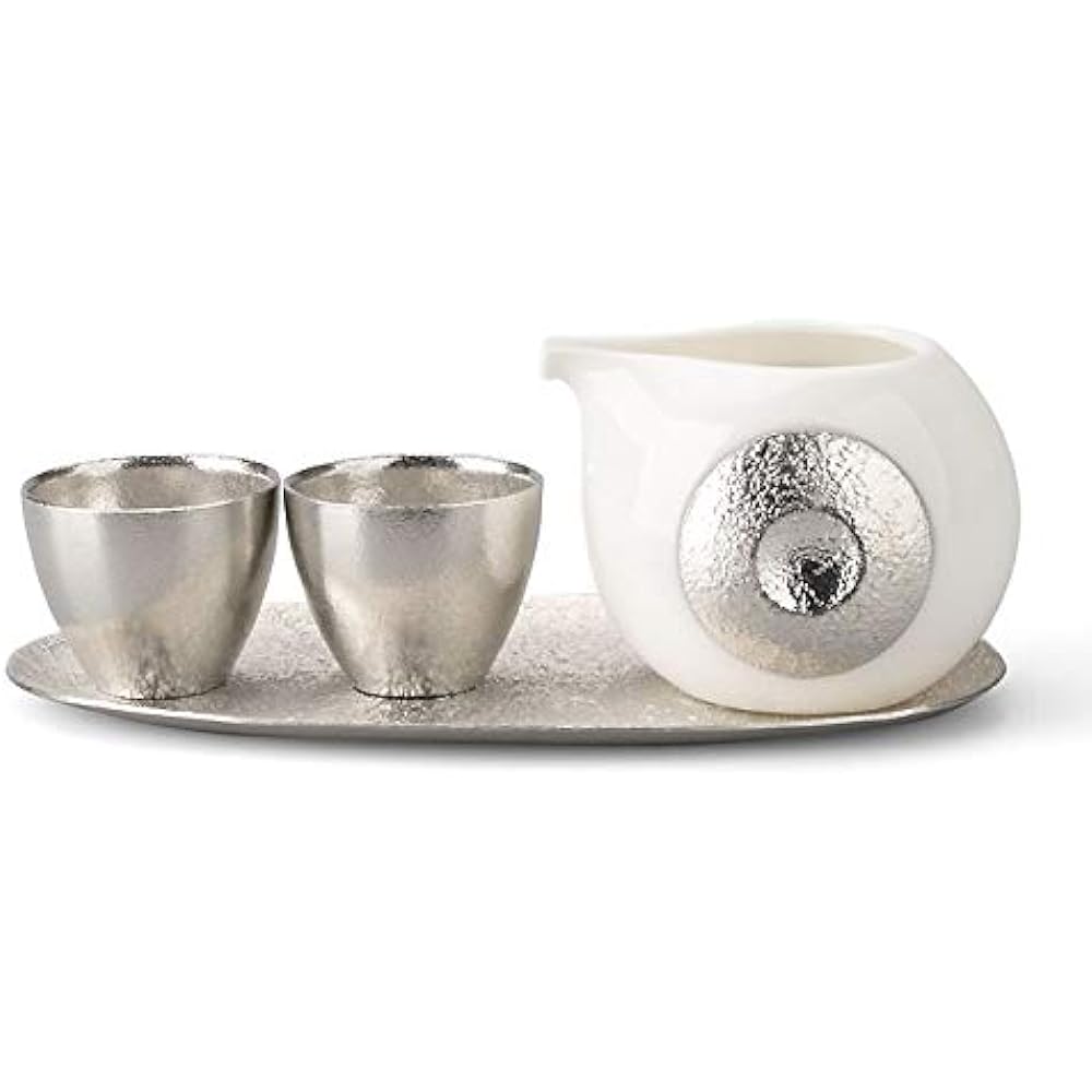 [Nousaku Red Ribbon Wrapped with Japanese Paper] Small Cup Set - 2 Cups - Ice Breaker