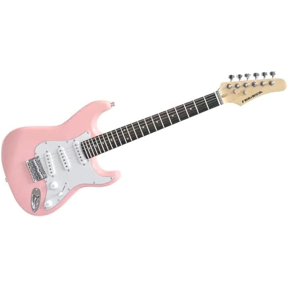 STAGE EVOLUTION PLAYTECH Mini Guitar 570mm Scale PINK