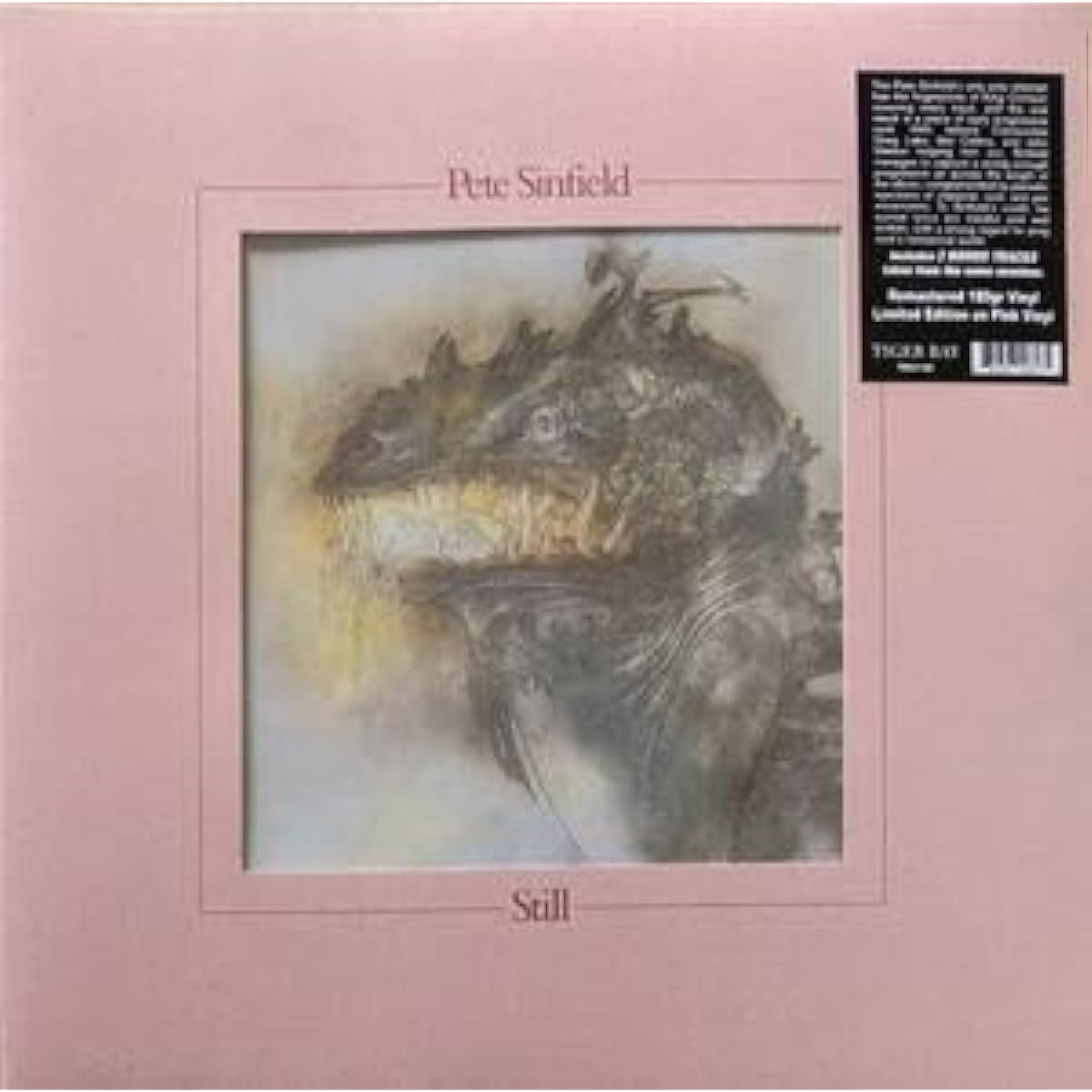 Pete Sinfield - Still Limited edition pink vinyl record with 2 bonus tracks