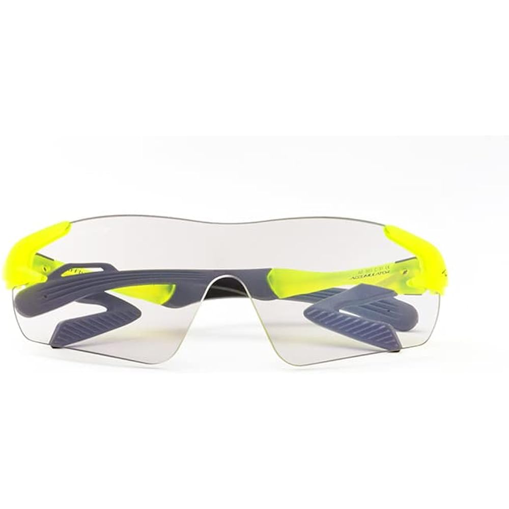 "Domestic regular product" AirFlay sports sunglasses without nose pads AF-301L series Frame color Neon yellow matte Lens color Mist gray Visible light transmittance 14% UV cut rate 99% or more Product number AF-301 C-31L
