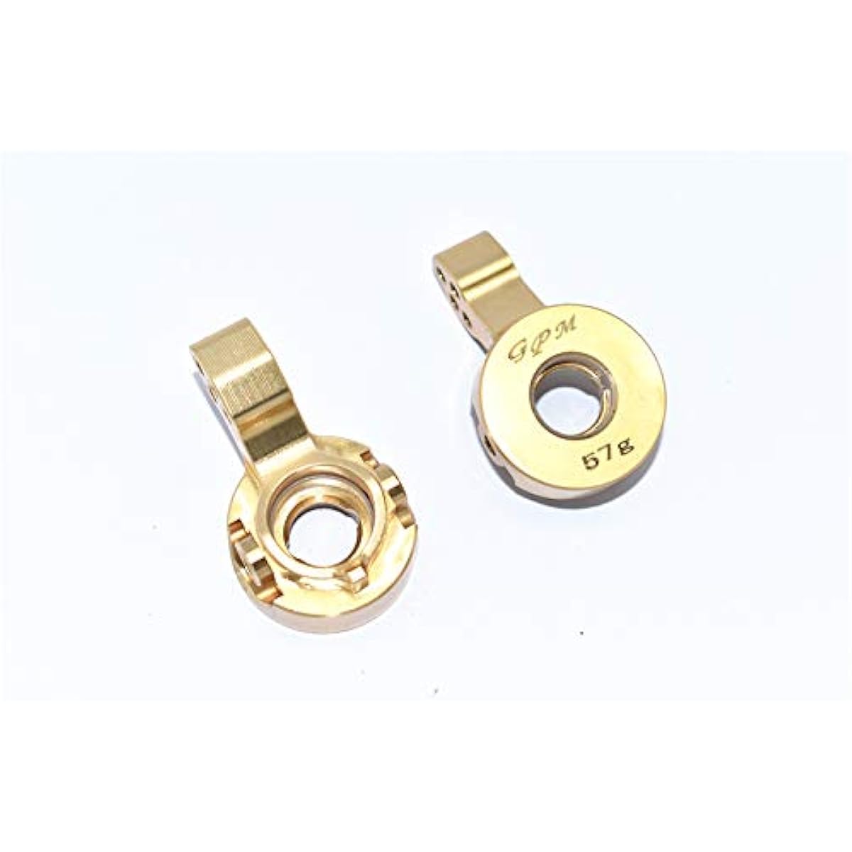 GPM RACING TAMIYA CC2021X-OC Brass Front Knuckle Arm for CC02 - 57g