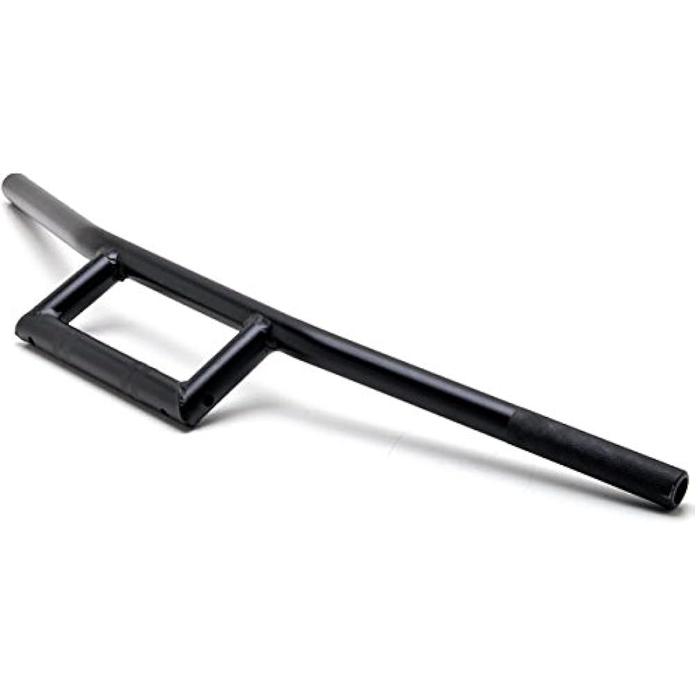 Krator Motorcycle Handlebar 7/8" Black Bar Window Style for Honda Ruckus Aero Z EZ 50 90