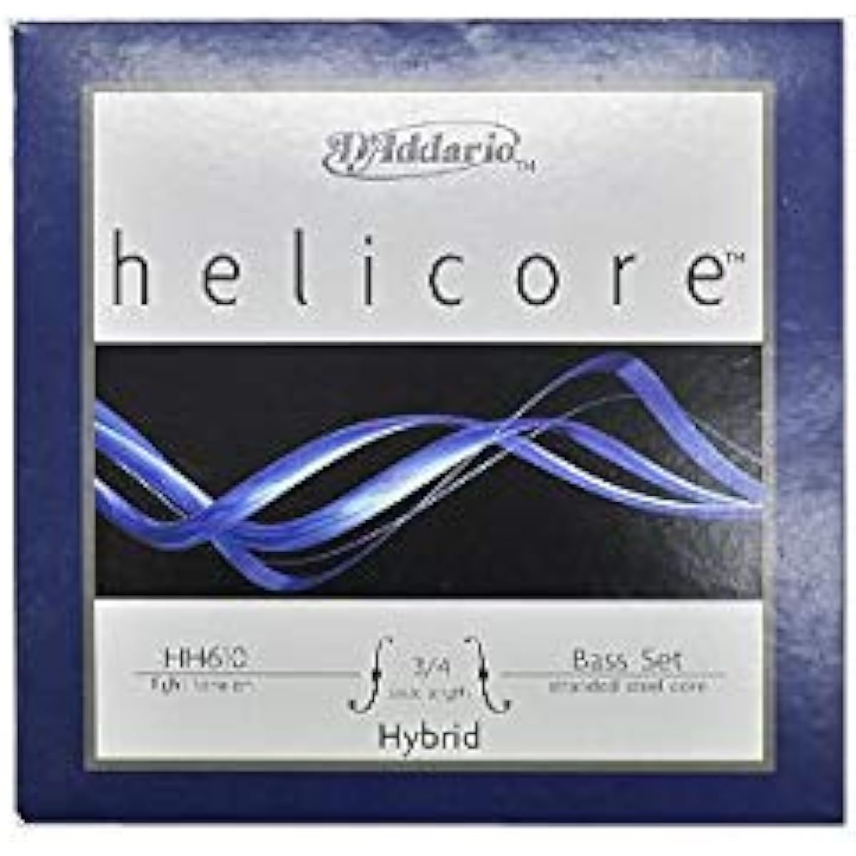 DADDARIO Double Bass String Set HELICORE HYBRID LIGHT
