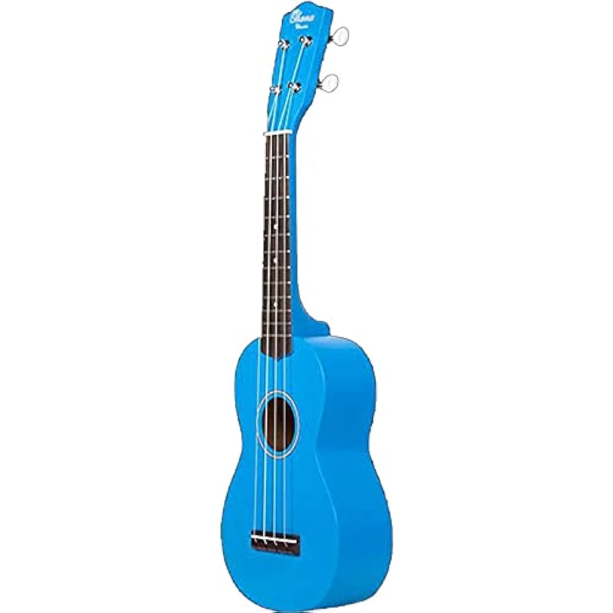 Ohana Ukuleles Soprano Size Mahogany SK-10 NB Neon Blue