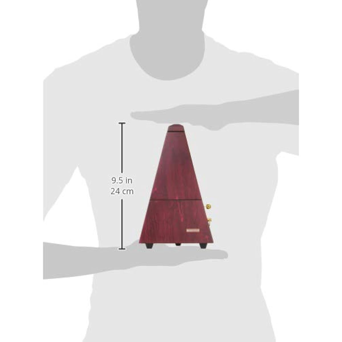 Nikko Metronome Wooden Regular Gold 104