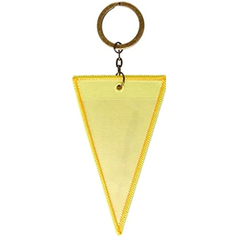 KING GNU Official Goods CEREMONY PENNANT KEYCHAIN (Yellow)