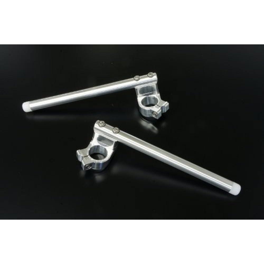 OVER RACING Sports Riding Handle Kit (Handlebar, Handle Clamp, Up Spacer) Silver CBR400R[NC47](13-16) 55-10-11