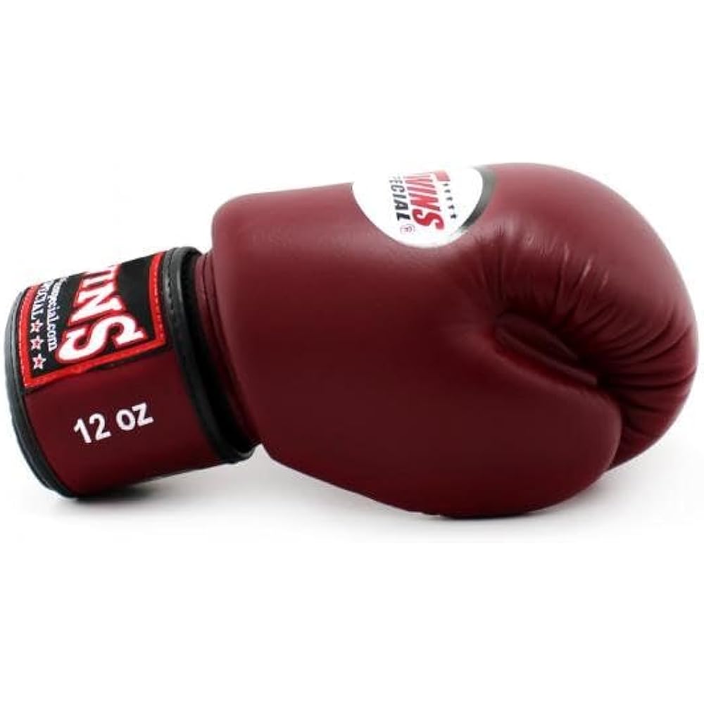 Twins Wine Red Boxing Gloves Genuine Leather [Parallel Import]