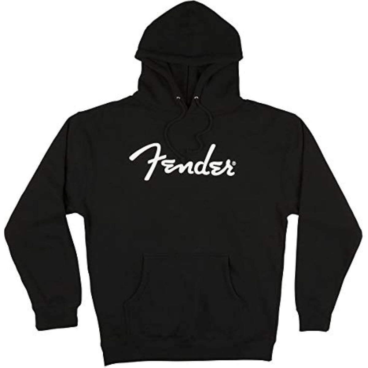 FENDER LOGO HOODIE, BLACK XXL