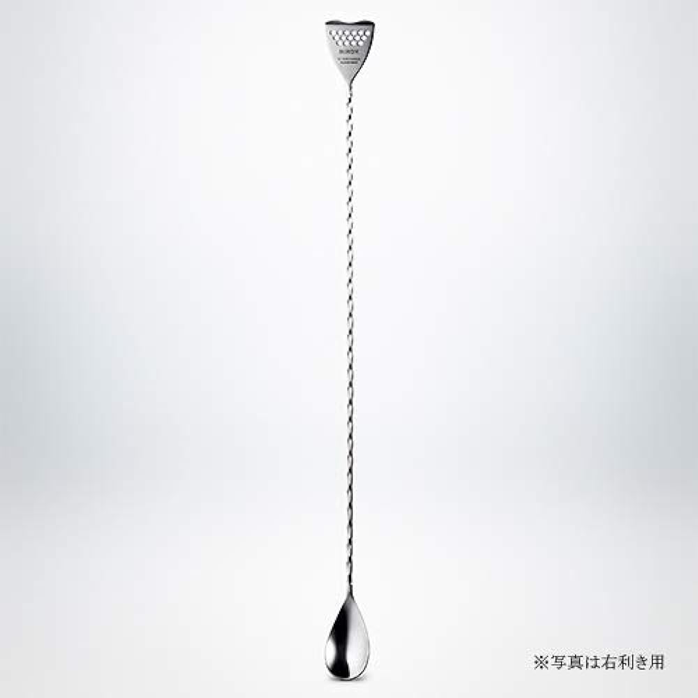 BIRDY. by Erik Lorincz BS400L Bar Spoon for Left-handed Stainless Steel (400mm for Left-handed)