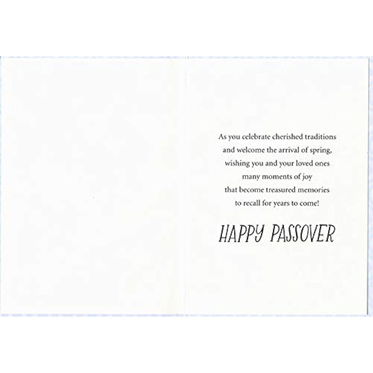 Designer Greetings Shalom in Your Home Passover Card