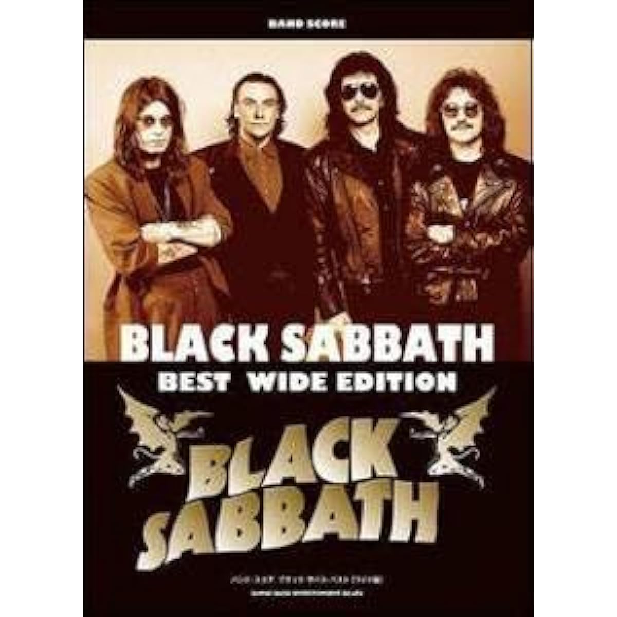 Sheet Music Shinko Music Band Score Black Sabbath Best [Wide Edition] (4997938366420)