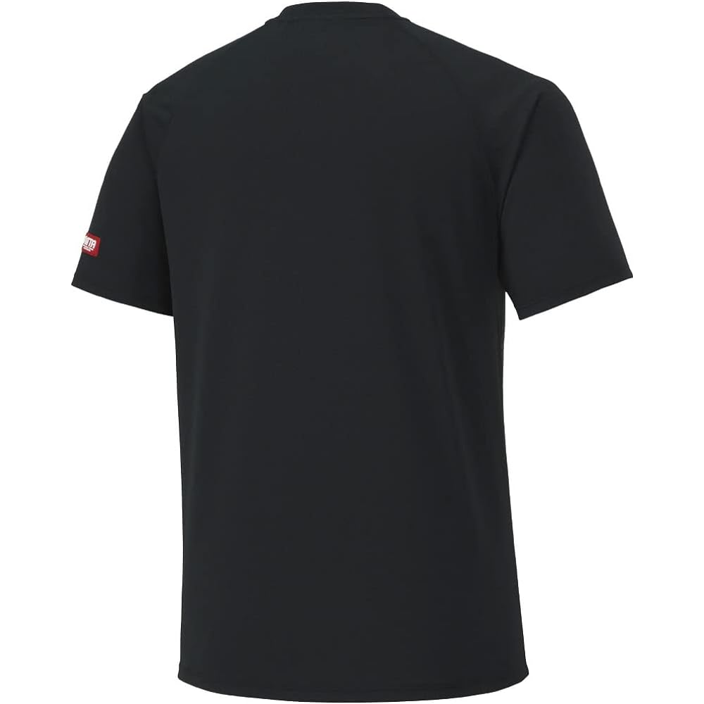 [Mizuno] Table Tennis Wear Game Shirt, Short Sleeve, V-Neck, Unisex, Sweat Absorbent, Quick Drying, JTTA Officially Approved, 82JAA001