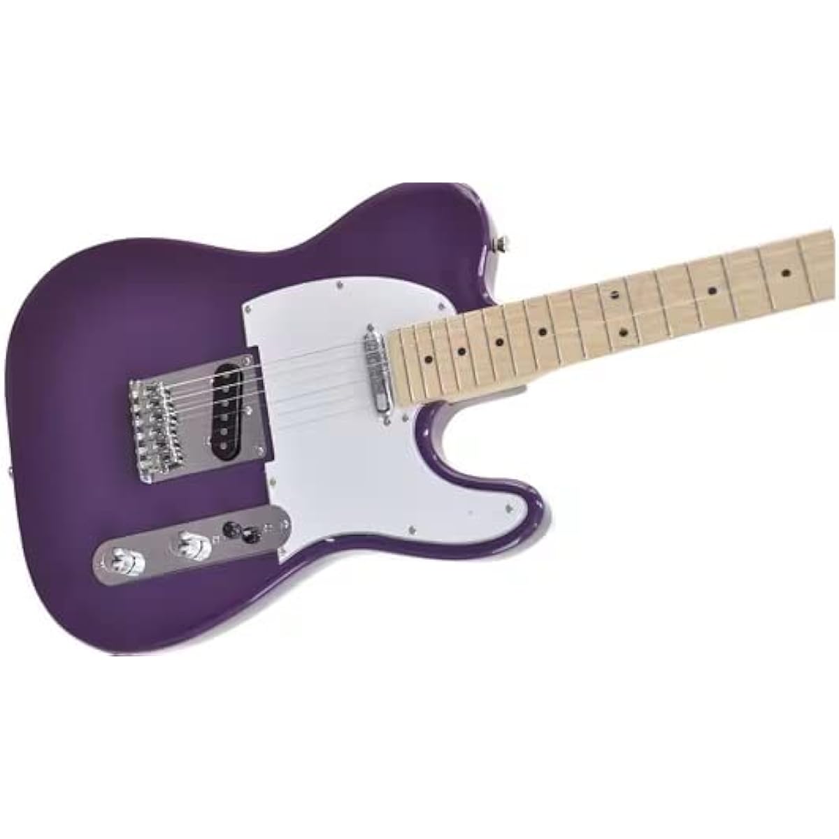 PLAYTECH Electric Guitar TL Type Maple Purple