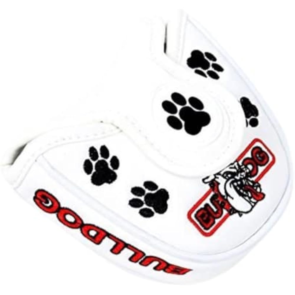 CNC GOLF Bulldog Mallet Putter Cover Head Cover for Scotty Cameron TaylorMade Odyssey 2 Ball