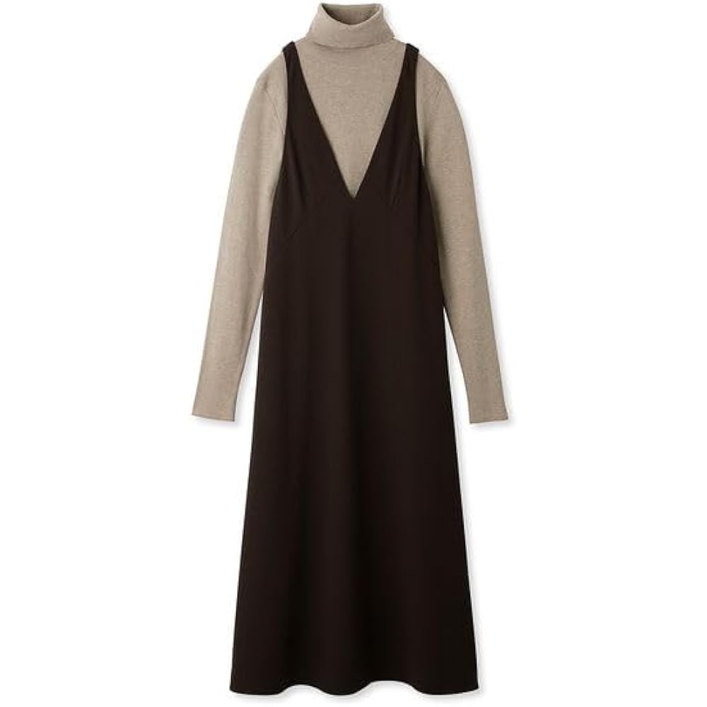 [Mira Owen] Turtle Knit Cocoon Cami Dress SET UP 09WFO235127 Women's