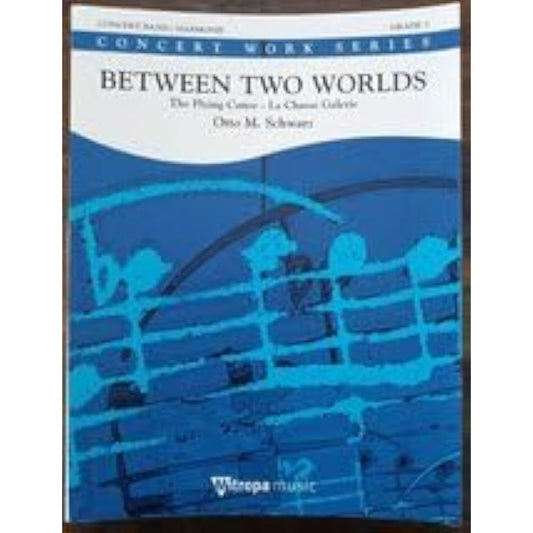 Wind Orchestra Score Otto M. Schwartz Between Two Worlds - Flying Canoe Listenable Score and Parts Set