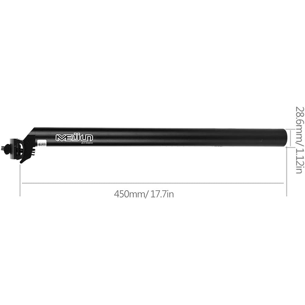 Bicycle Seatpost for Road Mountain Bike Aluminum Alloy Bike Replacement Extra Long Seatpost Durable for Long Time Use